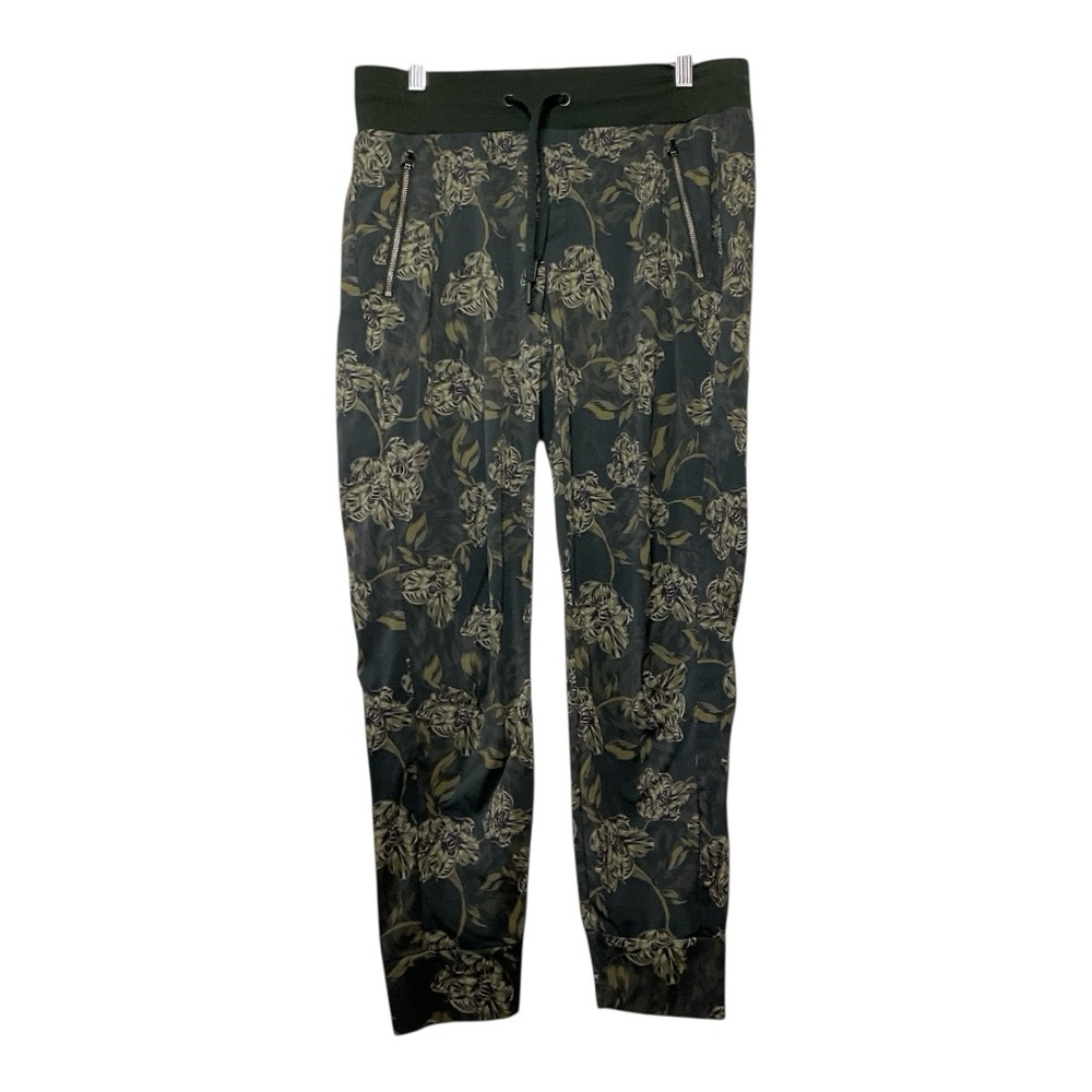 Women’s Athleta Trekkie‎ North Printed Jogger pants with floral design, size 8